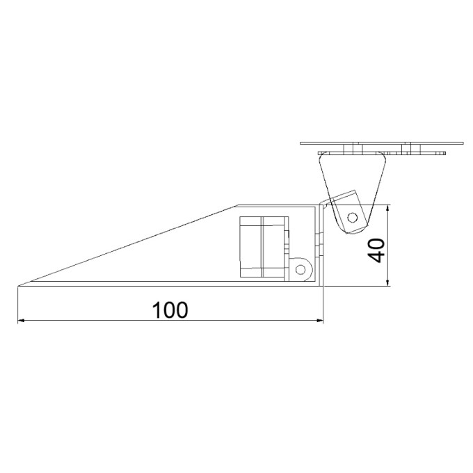 Lampa parbriz 12 LED-uri a 3W